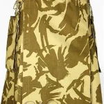 Premium Quality Hand Made Traditional Scottish Camo Kilt