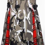 Premium Quality Royal Stewart Urban Camo Hybrid Modern Kilt