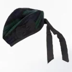 Premium Quality Scottish Black Watch Tartan Glengarry Hat