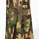 Premium Quality Scottish Camouflage Utility Kilt