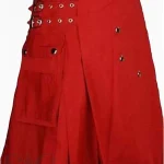 Premium Quality Scottish Red Utility Kilt