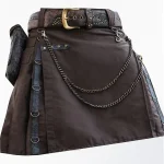 Premium Quality Traditional Scottish Modern Gothic Kilt