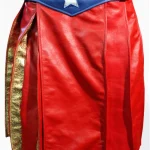 Premium Quality Traditional Scottish Red Women Leather Kilt