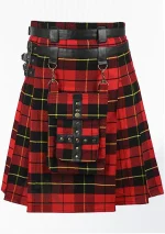 Premium Quality Wallace Tartan Kilt