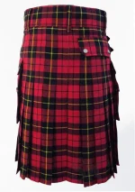 Premium Quality Wallace Tartan Kilts Back