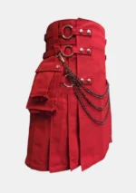 Premium Red Utility Kilt Right