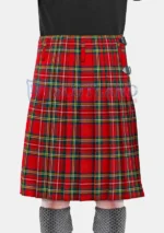 Royal Stewart Tartan Kilt back