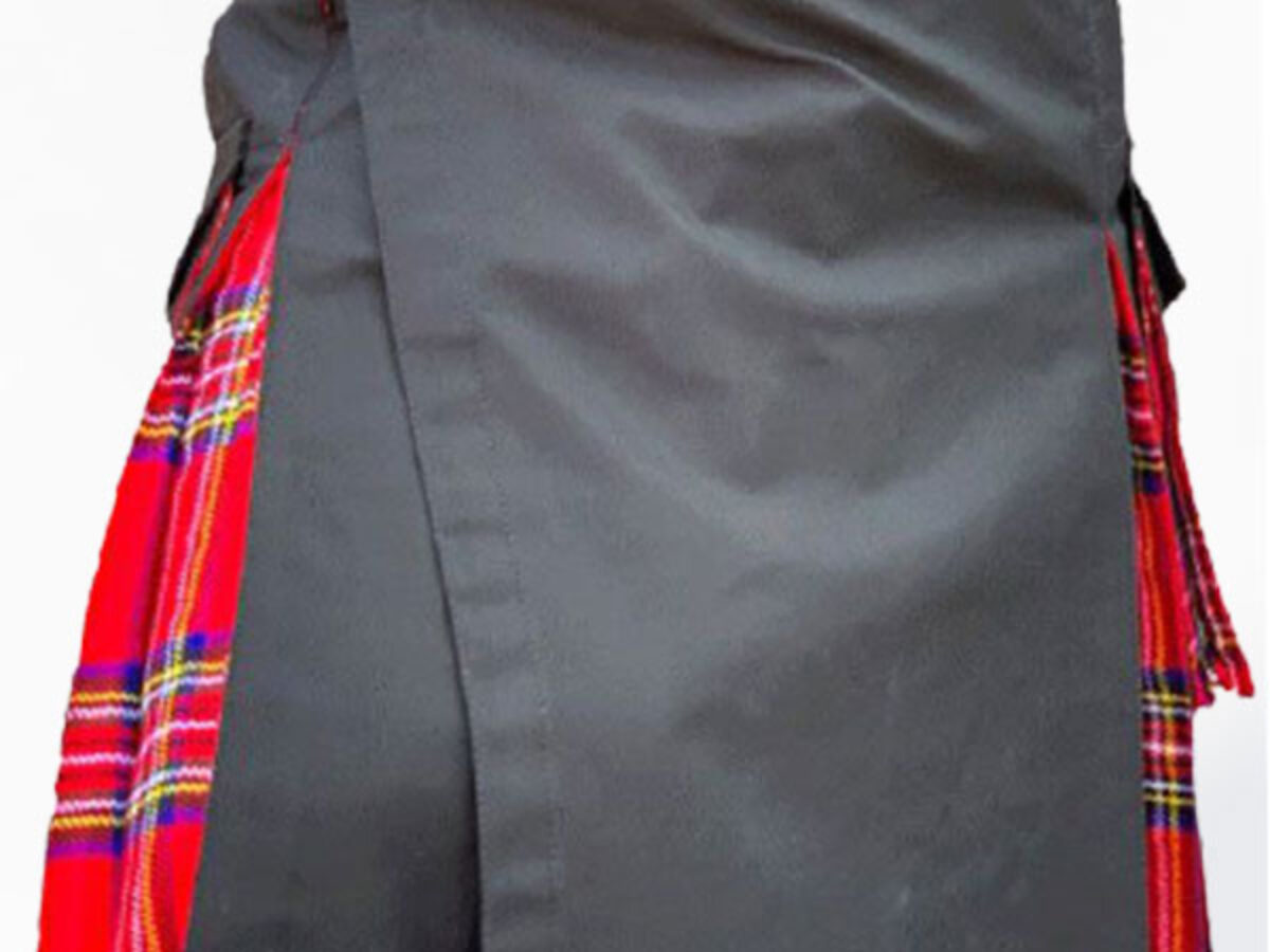 Comprar Black Stewart Men's Tartan Kilt - Faldas escocesas para