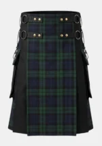 Scottish Black Watch Hybrid Kilt