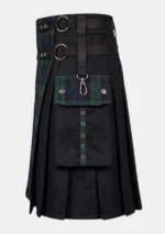 Scottish Black Watch Hybrid Kilt Left