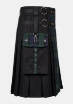 Scottish Black Watch Hybrid Kilt Right