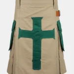 Scottish Khaki Sword Utility Kilt