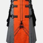 Scottish Orange Fashion Utility Kilt