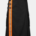 Scottish Orange Firefighter Utility Kilt