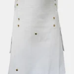 Scottish White Utility Kilt
