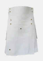 Scottish White Utility Kilt