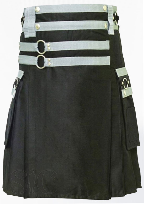 Elegante falda escocesa de utilidad Diseño de ropa de Escocia 49