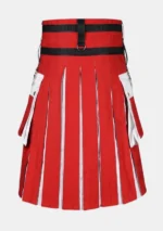 Swiss Flag Utility Kilt Back