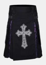 Sword Black Hybrid Kilt