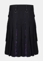 Sword Black Hybrid Kilt Back