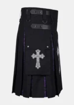 Sword Black Hybrid Kilt Right Side