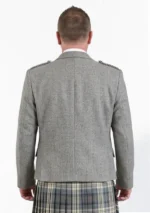 Traditional Argyle Jacket with Vest Back View