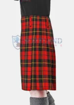 Wallace tartan Kilt left