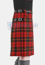 Wallace tartan Kilt right