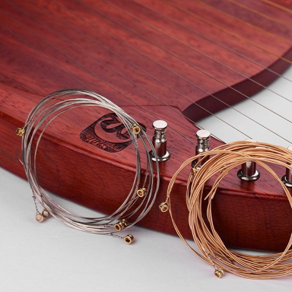 Conjunto de cordas de harpa de lira 16 unidades A16X para Walter Design 78