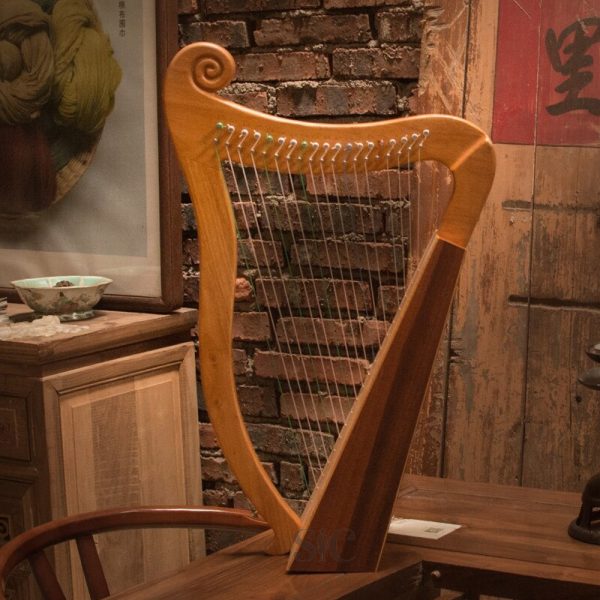 Jaw Big 21 String Harp Instrument Design 88