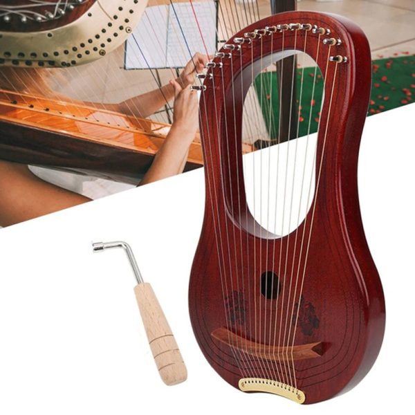 GECKO 15 String Lyre Harp Design 82