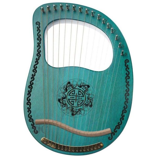 Harp Lyre,Mahogany 16 String Design 84
