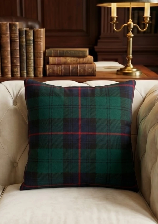 Armstrong Tartan Cushion Front View