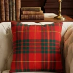 Cameron Clan Tartan Cushion Front View