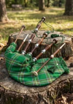 Irish Tartan Bagpipe