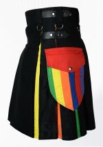 Men Rainbow Utility Hybrid Kilt design 19
