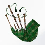 Premium Quality Scottish Irish Tartan Bagpipe for Sale Front