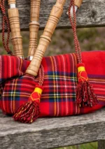 Royal Stewart Tartan Highland Bagpipe Cords