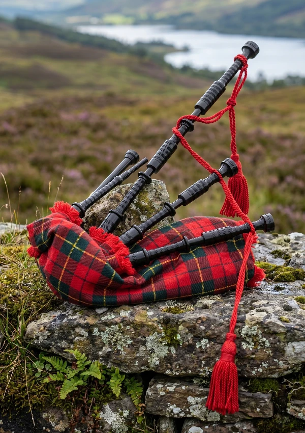 Wallace Tartan Bagpipe
