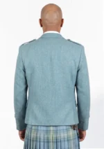 Premium Quality Argyle Jacket with Vest Back View