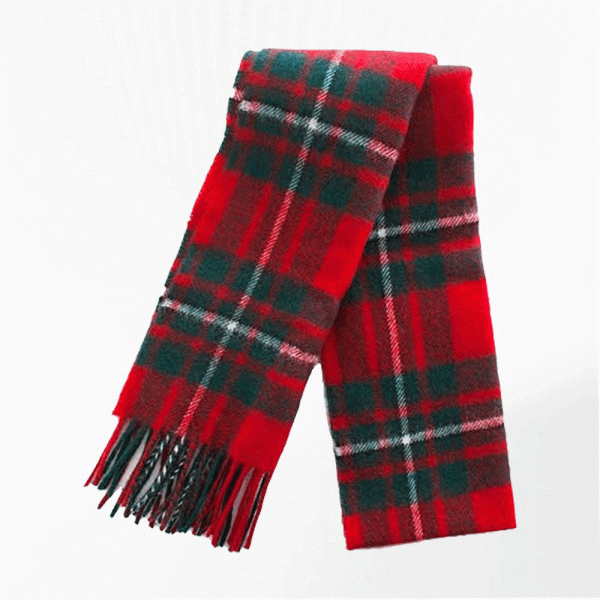 Premium Quality MacGregor modern tartan scarf Design 6