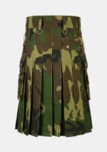 Army Camouflage Utility Kilt Back
