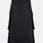 Black Cargo Kilt