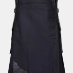 Black Gothic Utility Kilt
