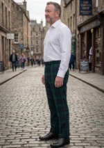 Black Watch Tartan Trouser Left