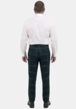 Black Watch Tartan Trouser Men Back