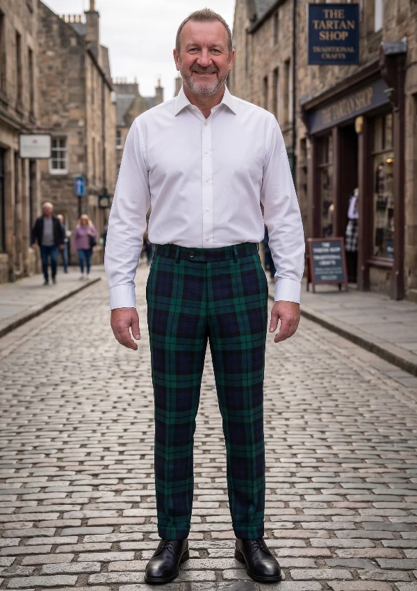 Black Watch Tartan Trouser