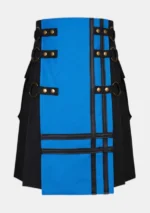Blue & Black Utility Kilt