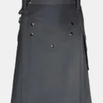 Charcoal Utility Kilt