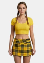 Macleod of Lewis Tartan Skirt Front View